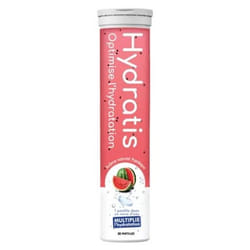 Hydratis Solution d'Hydratation 20 Comprimés Effervescents - Arôme : Pastèque