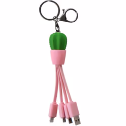 Bigben Connected YKCABLEMLTCACTUS, Plastique, 1 pièce(s)