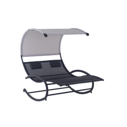 Concept Usine Vaita chaise de plage Noir
