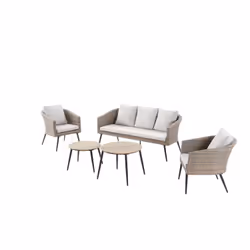 Concept Usine Tibouta ensemble de meubles de jardin Beige