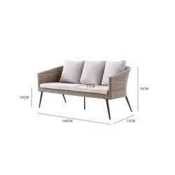 Concept Usine Tibouta ensemble de meubles de jardin Beige - Vue supplémentaire 7