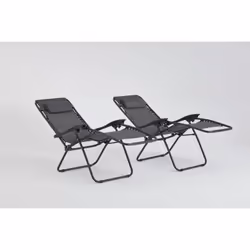 Concept Usine Manihi chaise de plage Noir - Vue supplémentaire 4