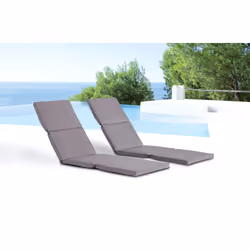 Concept Usine Accessoires chaise de plage Gris Tissu