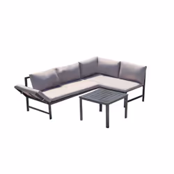 Concept Usine Katea ensemble de meubles de jardin Gris