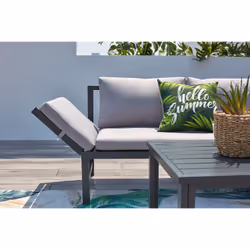 Concept Usine Katea ensemble de meubles de jardin Gris