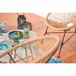 Concept Usine Acapulco ensemble de meubles de jardin Beige