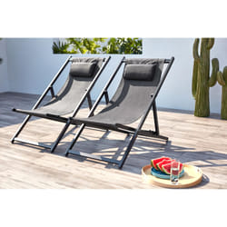 Concept Usine Tevata chaise de plage Gris