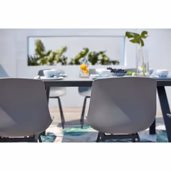 Concept Usine Temara ensemble de meubles de jardin Gris