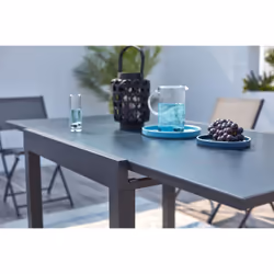 Concept Usine Cualica ensemble de meubles de jardin Gris