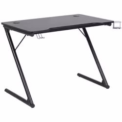 Bureau gaming design Que ce soit pour jouer en ligne ou pour faire des montages videos, ce bureau repondra à tous vos besoins ...