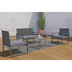 Concept Usine Esna ensemble de meubles de jardin Gris