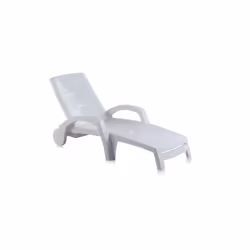 Concept Usine Ocean chaise de plage Blanc Plastique recyclé