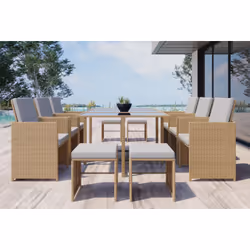 Concept Usine Florida, Naturel, Gris, Résine, 1 pièce(s), 26,5 kg