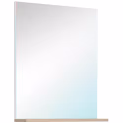 Miroir Adoptez ce miroir qui ajoutera un style moderne à votre salle de bain. Sa petite tablette vous permettra de disposer q ...