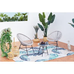 Concept Usine Acapulco ensemble de meubles de jardin Gris
