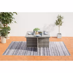Concept Usine Miami 4 ensemble de meubles de jardin Gris
