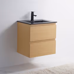 Description générale Découvrez le meuble de salle de bain simple vasque suspendu Bali, un mobilier pratique et élégant, compr ...