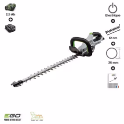 Le taille haie sans fil HT2410E fait partie de la nouvelle génération d'outil dans la gamme Egopower. La comparaison avec son ...