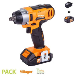 Clé à chocs électrique 18V 180Nm avec batterie et chargeur Fuse VLN 3320 Villager