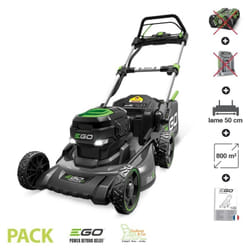 Tondeuse sans fil carter acier ego lame 50cm sans batterie ni chargeur
