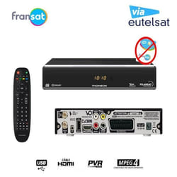THOMSON RÉCEPTEUR TV SATELLITE HD THS805 FRANSAT (EUTELSAT 5° OUEST)  (VENDU SANS CARTE)