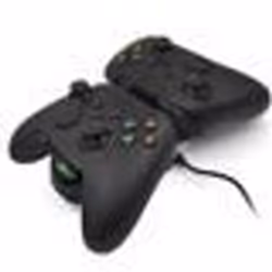Station de charge - MIND - SND-464 - Double - USB Type-C - Xbox Series X - Noir brillant
