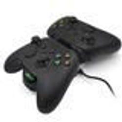 Station de charge - MIND - SND-464 - Double - USB Type-C - Xbox Series X - Noir brillant