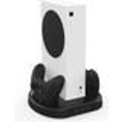 Socle pour Xbox One - MARQUE - Modèle - Support de refroidissement - Charge pour 2 manettes - Noir