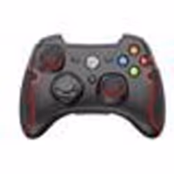 Manette de jeu sans fil - ROUGE - Compatible PC/PS3 - Double Vibration - Turbo - 2.4G
