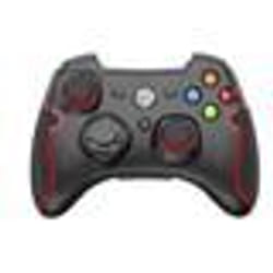 Manette de jeu sans fil - ROUGE - Compatible PC/PS3 - Double Vibration - Turbo - 2.4G