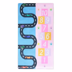 Tapis chambre enfant 100x150 cm Polyester Mixt
