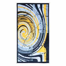 Tapis de salon 80x150 cm Polyester Tourbillon