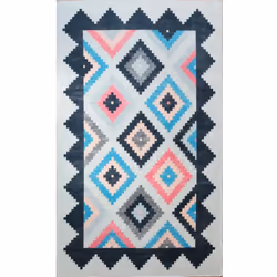 Tapis de salon 160x230 cm Polyester Berbere Los Multi