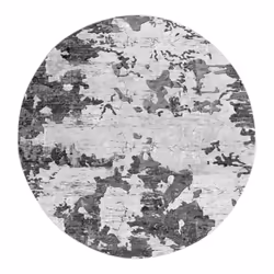 Tapis de salon 120x120 cm Polyester Moderne