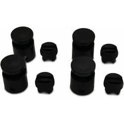 Lot de 4 capuchons de montant supérieurs de filet pour trampolines à filet intérieur sweeek (anciennement sweeek)