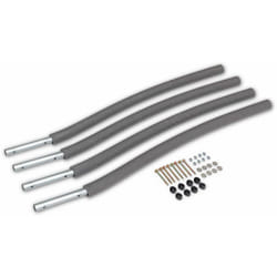 Alice's Garden - Lot de 4 montants inférieurs pour filet de sécurité trampolines 305 à 490cm