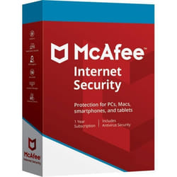Logiciels de sécurité - MCAFEE - Internet Security 2025 - 10 Appareils - 1 An - Dématérialisée