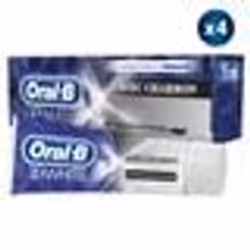 4 Dentifrices Oral-B Charbon 75 ml - TU