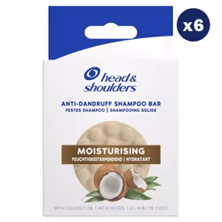 6 Shampoings Solides Hydratant, Head & Shoulders