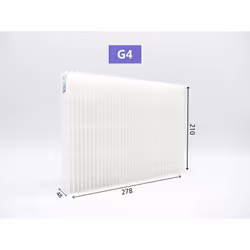 Description générale Filtre compatible pour échangeur collectif ALDES, conçu pour assurer une filtration efficace de l'air da ...