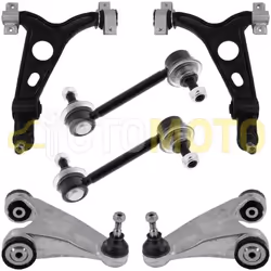 Bras de suspension avant pour ALFA ROMEO 147 156 GT triangle rotule biellette 6 pièces