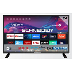 Schneider AG GMSCLED24HV100 TV 24" HD Smart TV Wifi Noir