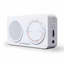 ​SCHNEIDER CONSUMER SC010W Radio portable Analogique Blanc