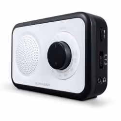​SCHNEIDER CONSUMER SC020W Radio portable Analogique Noir, Blanc