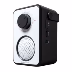 ​SCHNEIDER CONSUMER SC030W Radio portable Analogique Noir, Blanc