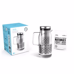 Pichet COOKUT en verre Inox Filtrante