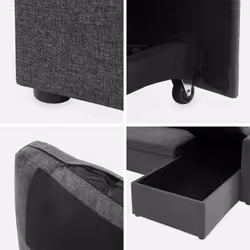 Sweek Urban lit sofa 4 siège(s) Gris - Vue supplémentaire 8