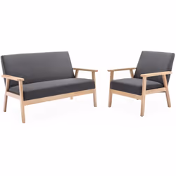 La collection de fauteuils et banquettes ISAK vous offre un design scandinave grâce à ses beaux pieds compas en bois d'hévéa. ...