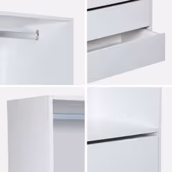 sweeek Modulo 0 portes(s) Blanc Armoire - Vue supplémentaire 4