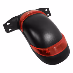 Avizar Garde-Boue Avant pour Trottinette ZERO 10X avec Double Catadioptre Noir